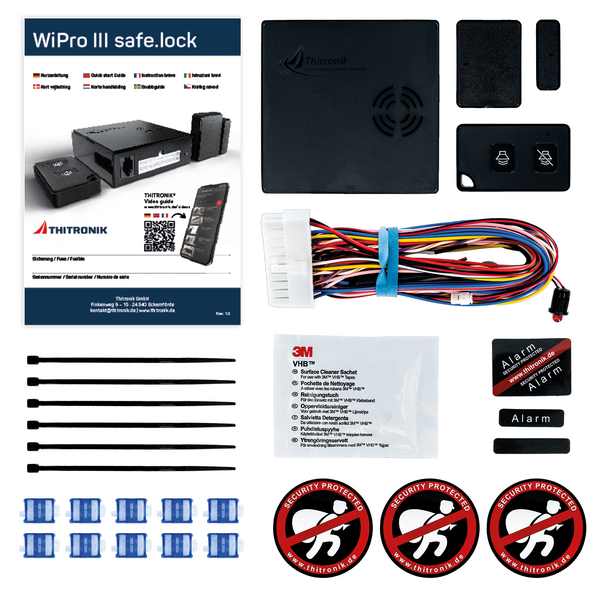 Wegfahrsperren-Transponders zum Einsatz mit der Wipro SafeLock für